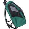 DecHome - Trolley per cane Zaino Trasportino per Animali Domestici Verde