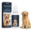 UNIHOC Gocce Oculari per Animali - Soluzione Lenitiva per la Cura Quotidiana degli Occhi di Cani e Gatti - Allevia la Secchezza e Riduce Le Impurità - Igiene Oculare, 10ml