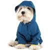 LJWDYS Impermeabile per Cani con Cappuccio all-Inclusive Mantella Antipioggia Impermeabile A Quattro Zampe Vestiti per Animali Domestici Vestiti per Cuccioli (Color : Steelblue, Size : L)