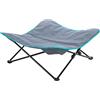 TRIXIE Lettino da campeggio per cani, 88 × 32 × 88 cm, grigio scuro/petrolio - 28216