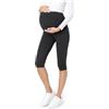 Be Mammy Leggings Premaman 3/4 in Viscosa BE20-229 | Vita elastica e tessuto morbido, modello aderente sotto il ginocchio per gravidanza, casa e uso quotidiano