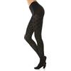 Gi&Gi Collant Donna Microfibra Opaco Fantasia Rombi Argento 120 Denari Made in Italy N.1581