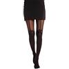 Gi&Gi collant donna particolari,collant parigine donna con fiocco 40/120 den