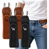 WLine Cintura Senza Fibbia per Uomo e Donna, Elastica e Regolabile, con Gancio in Metallo per Pantaloni, Jeans, Lavoro, Viaggio e Uso Quotidiano