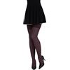 looksy Calze autoreggenti da donna, opache, autoreggenti, 60 denari, con nastro elastico, taglie forti, taglie S-3XL