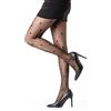 Gi&Gi Collant Donna Velati Fantasia Rombi a Pois e Cuore con Piedi Invisibili 40 Denari Extra Comfort Buona Qualità Made in Italy N.1548