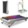 UREVO CyberPad Smart Walking Pad, tapis roulant da scrivania con inclinazione automatica del 14% e motore brushless, per casa e ufficio, nastro di corsa 42 × 100 cm, app con intelligenza artificiale