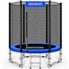 Monzana® Trampolino Ø 183-427cm Set Completo Tappeto Elastico Rete Sicurezza Trampolino Elastico