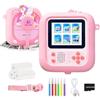 ARNSSIEN AI Macchina Fotografica Bambini Istantanea 2.4", HD 1080P, Chat IA | Fotocamera bambini con Riconoscimento IA, Bluetooth e Wi-Fi. Regalo per compleanni e festività dai 3 ai 12 anni, AI M2