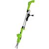 BAKAJI Bruciatore Erba Elettrico 2000W 230V Diserbante Termico Doppia Temperatura Selezionabile 80/600 Gradi con 2 Beccucci Intercambiabili Lunghezza 100cm Manutenzione Giardino Esterno, verde/grigio