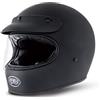 Premier Casco Moto Integrale Premier Trophy Stile anni 70 Pk Nero op