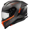Premier Casco Moto Integrale Premier HYPER RS93 BM Nero Opaco Aranci