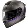 Premier Casco Moto Integrale Premier HYPER RS18 BM Nero Opaco Viola