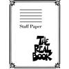 Hal Leonard Publishing Corporation The Real Book - Staff Paper | 400 Pages of Perforated Manuscript Paper with 9 Staves Per Page | Ideal for Composers Songwriters and Music Students | Hal Leonard Sheet Music Notebook
