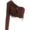 SIMONA CORSELLINI - Camisole - Cioccolato