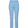 120% LINO - Pantalone - Blu chiaro