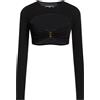 ELISABETTA FRANCHI - Top - Nero