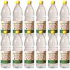 Generico Aceto di alcool 100% naturale, grado di acidita 6%, multiuso, ideale per la pulizia della casa, 12 Flaconi da 1 L