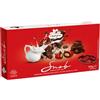 Generico Snob Confetteria di Alta Classe Confetti Color ROSSO Mandorla Tostata Ricoperta di Cioccolato al Latte Senza Glutine (Gluten Free) per crispo 500g