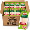 Generico 8 Tramezzini Prosciutto Cotto e Provola 140g Snack Panino Farcito 1,12kg