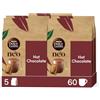 Dolce Gusto NEO NESCAFÉ® Dolce Gusto® NEO Hot Chocolate - 60 sacchetti di cioccolato (5 scatole da 12 sacchetti), solo per macchine da caffè NESCAFÉ Dolce Gusto NEO