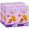 Generico 4X BauIi Croissant CILIEGIA, Cornetto di Pasta Sfoglia Ripieno, Confezione con 6 Cornetti Incartati, 300g