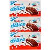 Generic 3X Confezione Per Kinder Délice Cacao 3 Confezioni da 4 Merendine, 39 g | Glassa al Cacao, Farcitura al Latte, 12 Merendine Totali, Formato Famiglia, Snack Individuale