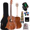 Winzz Ukulele Concerto 30 pollici adulti bambini principianti set ukulele legno KOA migliore per i professionisti