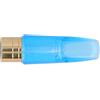 Buachois Bocchino per sassofono, ricambio per sax in ABS blu trasparente per sassofoni tenore Mib Alto e Sib