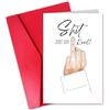 TBCDS 1 Pezzo Biglietto di auguri di alta qualità per matrimonio con busta, regalo san valentino per lui, anniversario fidanzamento legami