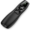 YFYWINSH Ergonomico Telecomando Computer PowerPoint, 2.4GHz con ricevitore USB indicatore rosso,Presentazione Cliqueur Zapette PowerPoint Puntatore Slide Presentatore Senza Fili per Computer PC