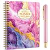 JoyIxtvzq Agenda mensile2027-2031 Agenda Accademica A5 calendario a spirale lavoro | 176 Fogli Planner Settimanale, Gennaio 2027 - Dicembre 2027, 139 x 206 mm Ricariche per Taccuino 6 Anelli