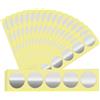 Generic Adesivi per goffratura, design adesivo modernizzato, 4,5 x 4,5 cm, sigillo in rilievo oro, sigillo di ricompensa, design adesivo modernizzato, per shower, inviti di nozze
