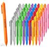 MEETOZ 50 penne a sfera ispiratrici, penne motivazionali colorate, penne stilo retrattili, penne stilo con inchiostro nero, per donne, uomini, capi, ufficio, scrivania, regali