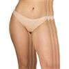 A.A UNDERWEAR - Mutande da Donna a Vita Bassa Slip in Morbido Cotone e Modal, Pacco da 3