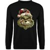 Unibly Grinch effetto maglia | maglione natalizio
