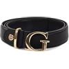 Guess Cintura regolabile da donna, nera, taglia S