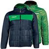 Kitry Giubbotto Apollo per Zeus Cappotto Giubbotti Reversibile Sport Calcio Calcetto Allenamento Fitness Palestra Football Tracksuit Training Free Time Doubleface