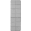 LeeQinersw Tappetino da Stretching Pieghevole Antiscivolo Tappetino da Stretching Imbottito Tappeto Fitness per, Grigio Scuro
