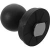 Homoyoyo Supporto a Sfera per Kayak con Bullone T, Binario 1,6 Pollici | Metallo e Nailon, Base con Giunto a 360 Gradi, Stabile senza Forare, Nero per Pesca e Accessori