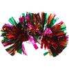 CIYODO 2 Pezzi Pompon da Cheerleader con Manico, Set Completo in Plastica | Impugnatura a Doppia Estremità, Nastro Sicuro, per Squadre, Spettacoli e Eventi Scolastici