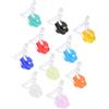 Alomejor Tappo Nasale da Nuoto in Silicone, Design Comodo | Impermeabile, 20 pezzi per bambini e adulti, materiale in silicone morbido, vestibilità ergonomica, 10 colori disponibili