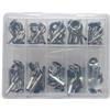 Baoblaze 50 Pezzi Anello Guida Terminale in Acciaio Inox Lucido Anello Guida con Stelo Cilindrico Resistente all'Usura per Pescatori, Lavorazione Canne Custom