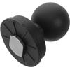 TOPPERFUN Supporto a Sfera per Binario Kayak 1,6 Pollici in Metallo e Nylon | Base con Snodo a 360 Gradi, Fissaggio con Bullone a T, Nero per Binari e Accessori