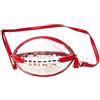Lumibjnvs Borsa Calcio Trasparente Custodia Portatile A Forma Di Pallone Da Calcio | Borsa Trasparente Per Concerti Per Eventi Feste Party Giorno Viaggio Scuola Lavoro Sport Outdoor Donne Uomini