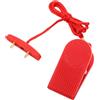 BESPORTBLE Chiave di Sicurezza per Tapis con Doppia Lamina Rame Rosso | Interruttore di Arresto Emergenza, Attivazione a Strappo, Accessorio per Console e Manutenzione