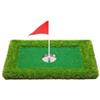 KQFCAZRE Tappetino da Golf con Realistico | Design Leggero e Compatto, Tappeto da Putting Galleggiante, Tile, Tappeto Golf con Foro Singola, per Piscina