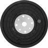 SHERCHPRY Ruota a Cinghia per Cyclette Indoor in ABS Nero | a trasmissione fluida, design ergonomico, per allenamento fitness, componente versatile per spinning bike