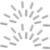 MAGICLULU 50 Pezzi Viti per Pinne da Surf in Acciaio Inox Argento da 12 MM | Fissaggio Sicuro, Resistenza All'acqua Salata, per Tavola e Tail Rudder, Manutenzione in Spiaggia