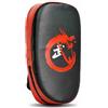 XUXHOU Colpitore da Boxe con Scudo Curvo per Colpi per Allenamento Muay | Pelle PU Premium, Schiuma EVA Spessa, Nastro di Fissaggio a Doppia , Ideale per MMA Cardio Kickboxing